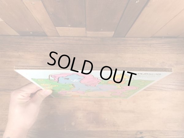 80’sのマイリトルポニーのヴィンテージの木製パズル