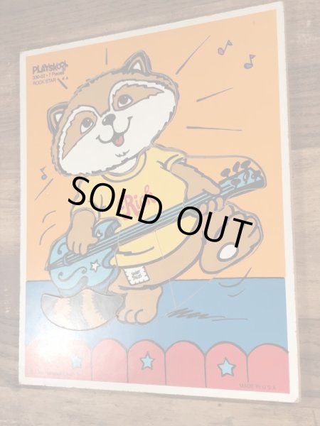 80’sのシャツテイルズのヴィンテージのウッドパズル