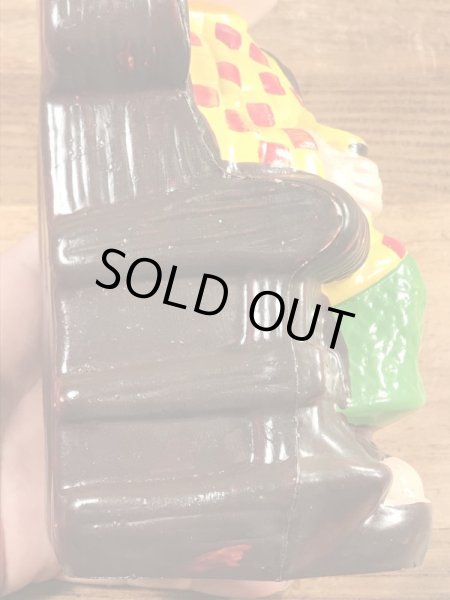 70’sのおじいちゃんのヴィンテージのコインバンク