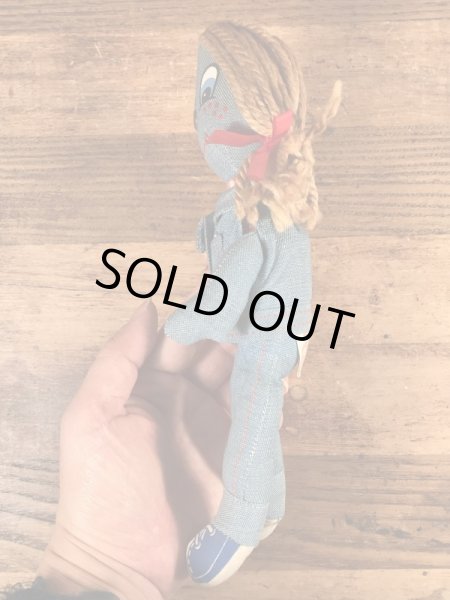 70’sのリーバイスのヴィンテージのデニムのラグドール