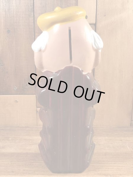 70’sのおじいちゃんのヴィンテージのコインバンク