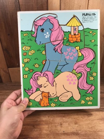 画像3: Playskool “My Little Pony” Wood Puzzle　マイリトルポニー　ビンテージ　ウッドパズル　80年代