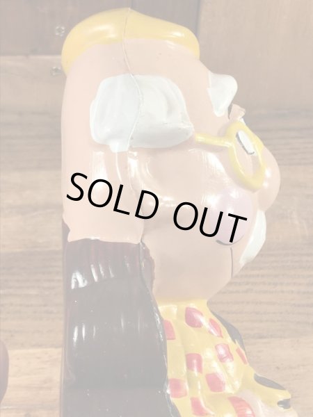 70年代頃のおじいさんのビンテージの貯金箱