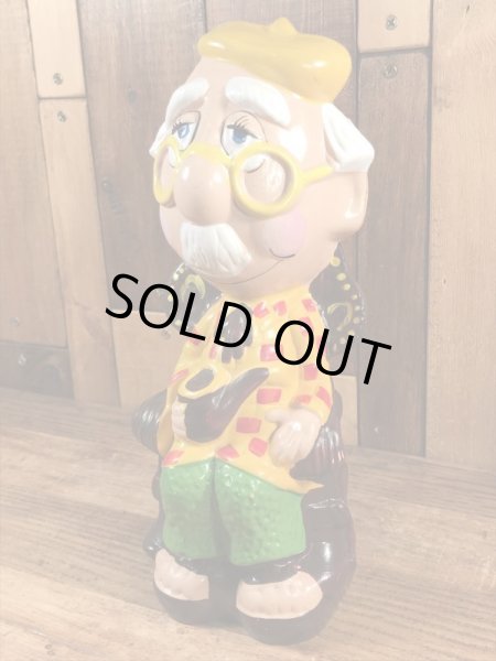 70’sのおじいちゃんのヴィンテージのコインバンク