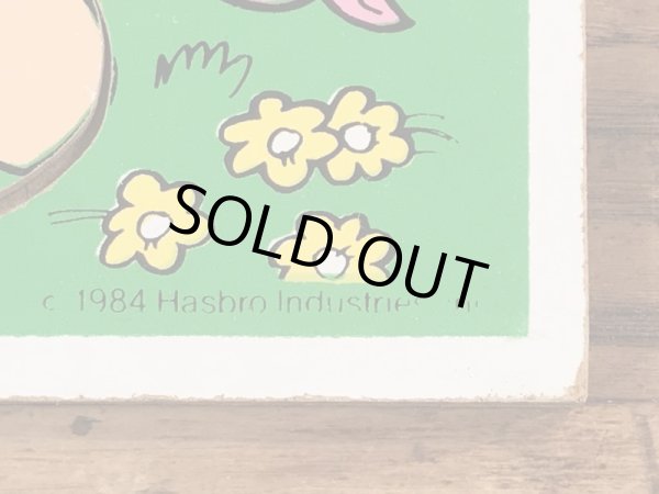 80年代頃のマイリトルポニーのビンテージのウッドパズル