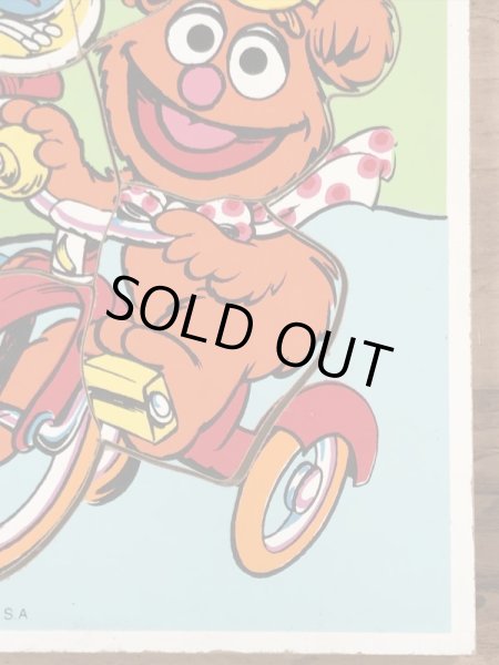 80年代頃のマペットベイビーズのビンテージのウッドパズル