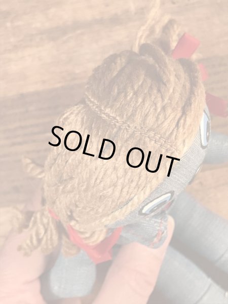 70年代頃のリーバイスのビンテージのデニムのラグドール