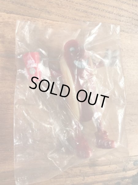 90年代頃の企業キャラクターのミスタービッグバイトのビンテージのベンダブルフィギュア