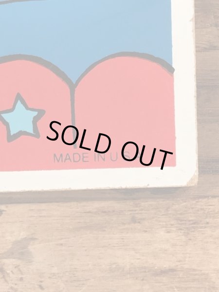 80’sのシャツテイルズのヴィンテージのウッドパズル