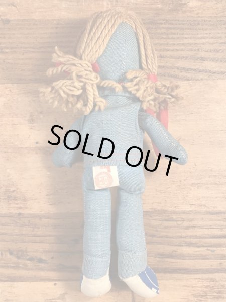 70’sのリーバイスのヴィンテージのデニムのラグドール