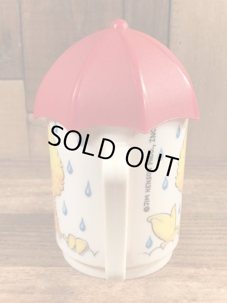 70’sのセサミストリートのビッグバードのヴィンテージのプラスチックカップ