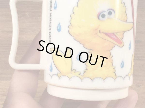 70年代頃のセサミストリートのビッグバードのビンテージのマグカップ