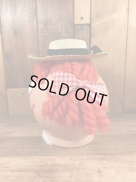 70’sのラガディ＆アンディモチーフのヴィンテージのコインバンクドール