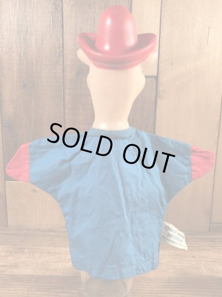 60’sのハンナバーベラの早撃ちマックのヴィンテージのパペット人形