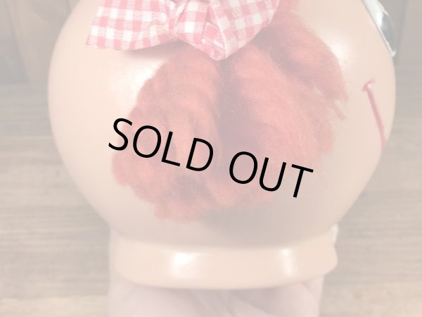 70’sのラガディ＆アンディモチーフのヴィンテージのコインバンクドール