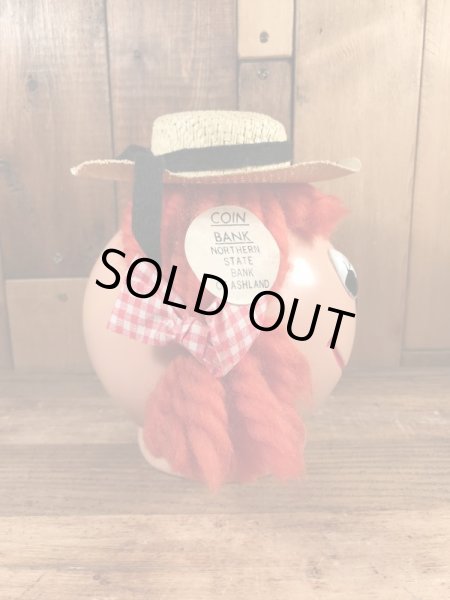 70年代頃のロイデス社製のビンテージの貯金箱フィギュア