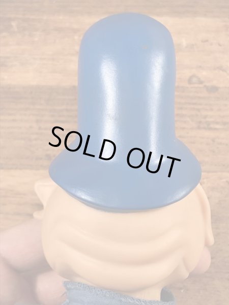 60’sのディックトレイシーショウのヘムロックホームズのヴィンテージのハンドパペットドール