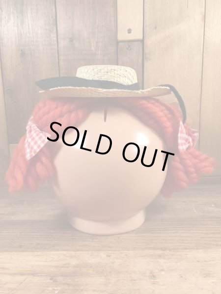 70’sのラガディ＆アンディモチーフのヴィンテージのコインバンクドール