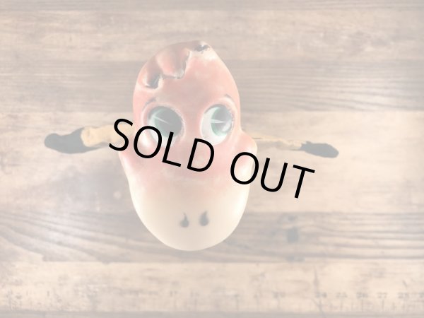 60年代頃のフリントストーンのディノのビンテージのパペット人形