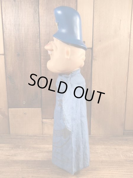 60’sのディックトレイシーショウのヘムロックホームズのヴィンテージのハンドパペットドール