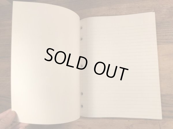 70年代頃のスマイルフェイスのビンテージのノートブック