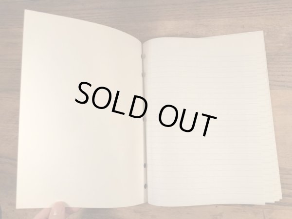 70年代頃のスマイルのビンテージのノートブック