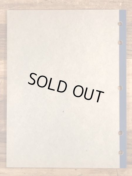 70’sのスマイルフェイスのヴィンテージのノートブック