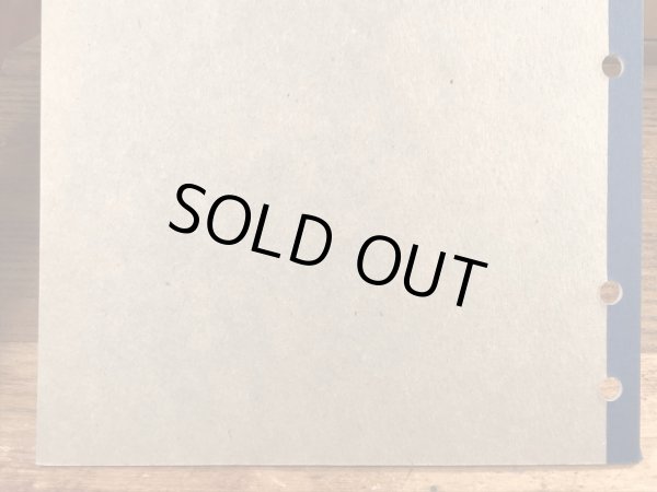 70’sのスマイルフェイスのヴィンテージのルーズリーフ