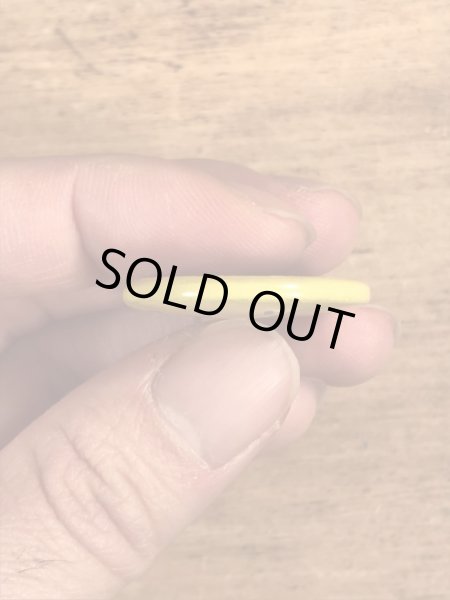 70’sのスマイルフェイスのヴィンテージの缶バッチ