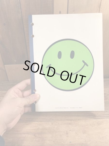 70’sのスマイルのヴィンテージのルーズリーフ