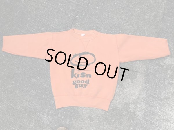 60’sのスマイルフェイスの前Vのヴィンテージのスウェットシャツ