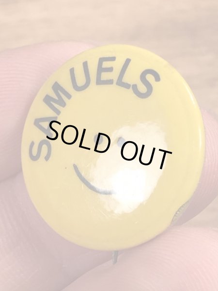 70’sのスマイルのヴィンテージの缶バッチ