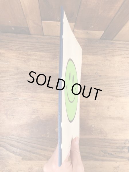 70年代頃のスマイルフェイスのビンテージのノートブック