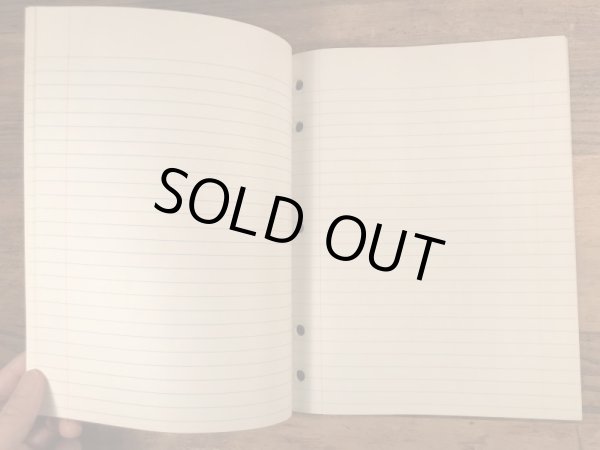 70’sのスマイルのヴィンテージのルーズリーフ