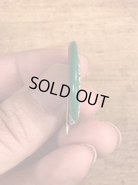 70年代頃の選挙のスマイルが描かれたビンテージの缶バッジ