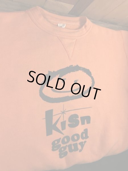 60年代頃のスマイルの前Vのビンテージのスウェットシャツ