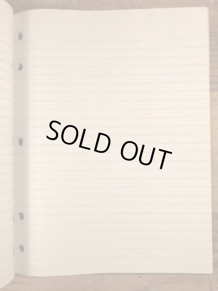 70年代頃のスマイルフェイスのビンテージのノートブック