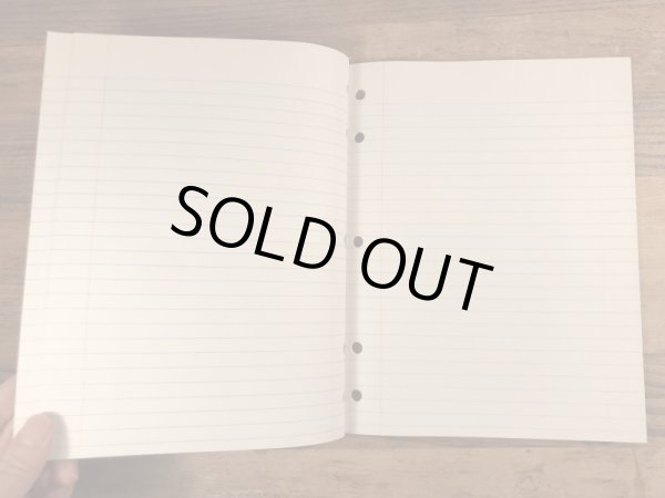 70’sのスマイルフェイスのヴィンテージのノートブック