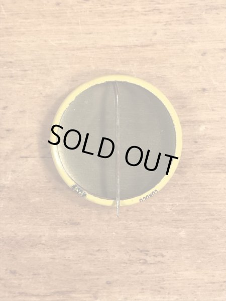 70’sのスマイルフェイスのヴィンテージの缶バッチ