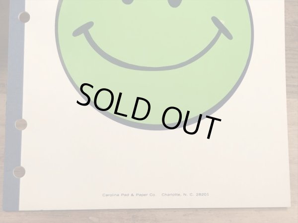 70’sのスマイルのヴィンテージのルーズリーフ