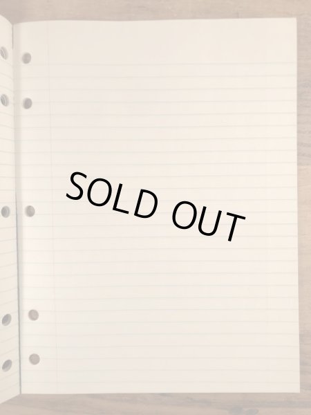 70年代頃のスマイルのビンテージのノートブック