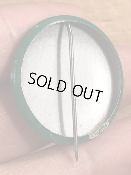 70’sの選挙のスマイルフェイスが描かれたヴィンテージの缶バッチ