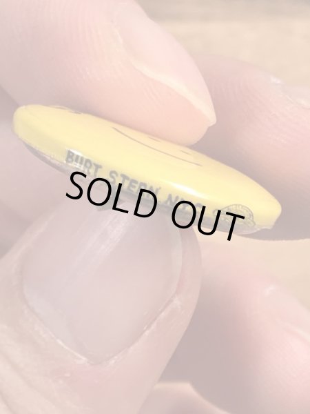 70’sのスマイルのヴィンテージの缶バッチ