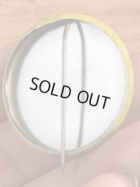 70年代頃のJepsen For Gov.のスマイルのビンテージの缶バッジ