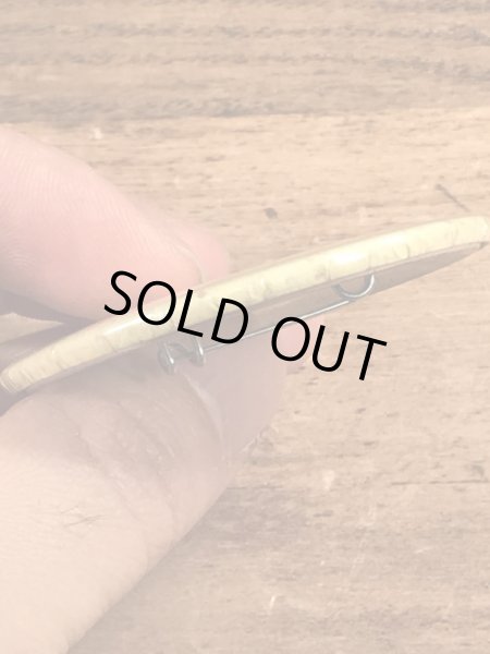 70年代頃のScabs Ugh!のスマイルのビンテージの缶バッジ