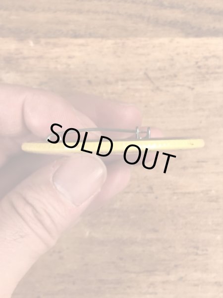 70’sの企業物のスマイルフェイスのヴィンテージの缶バッジ