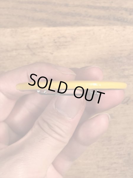 70’sの企業物のスマイルのヴィンテージの缶バッチ