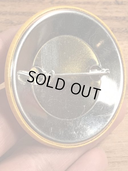 70’sの企業物のスマイルのヴィンテージの缶バッチ