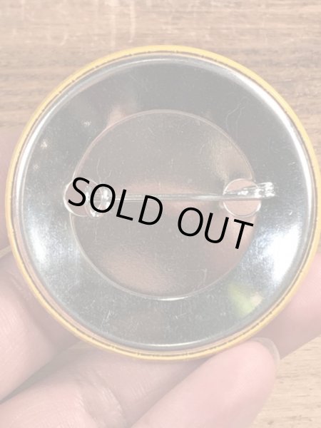 70’sの企業物のスマイルのヴィンテージの缶バッチ