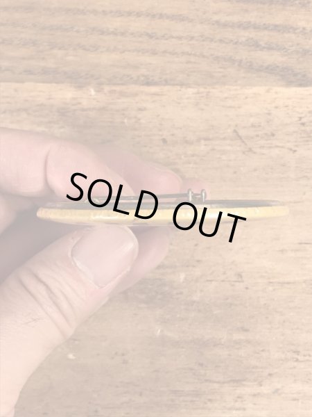 70’sの企業物のスマイルのヴィンテージの缶バッチ